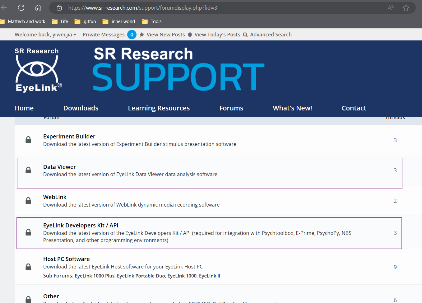 install-sr-research