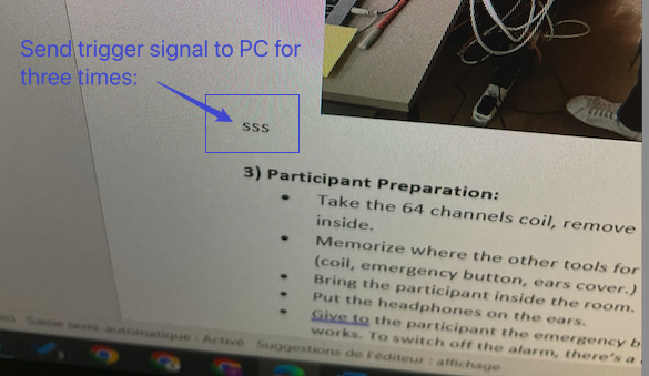 Trigger to PsychoPy PC